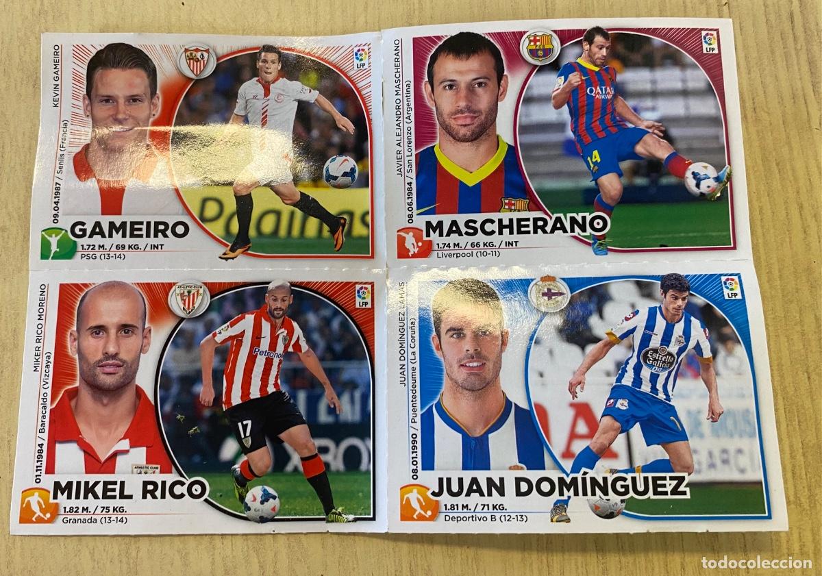 Coleccionismo cromos antiguos: Cromos sin pegar liga BBVA 2014-15