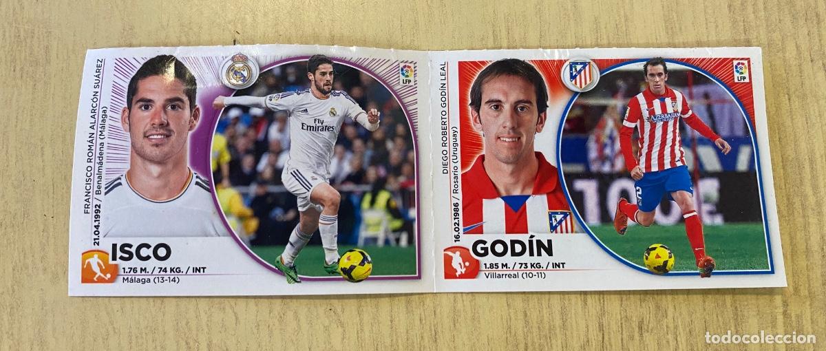 Coleccionismo cromos antiguos: Cromos sin pegar liga BBVA 2014-15