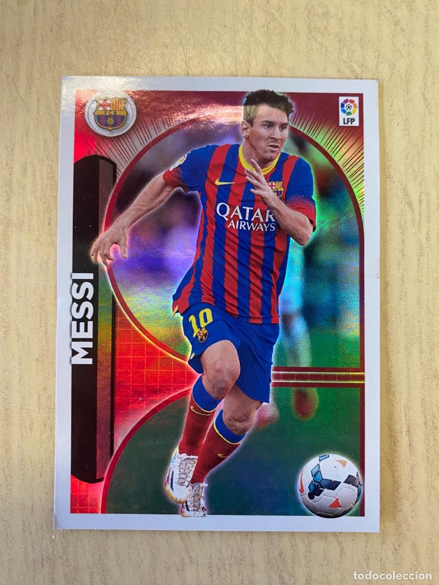 Coleccionismo cromos antiguos: Cromos sin pegar liga BBVA 2014-15 MESSI n.25