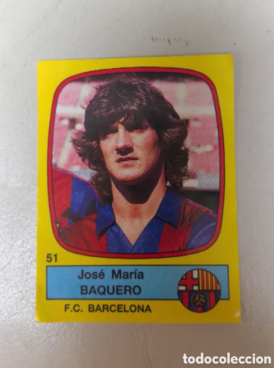 Coleccionismo cromos antiguos: Cromos Jos&eacute; Mar&iacute;a Vaquero f.c.barcelona futbol 89 Panini