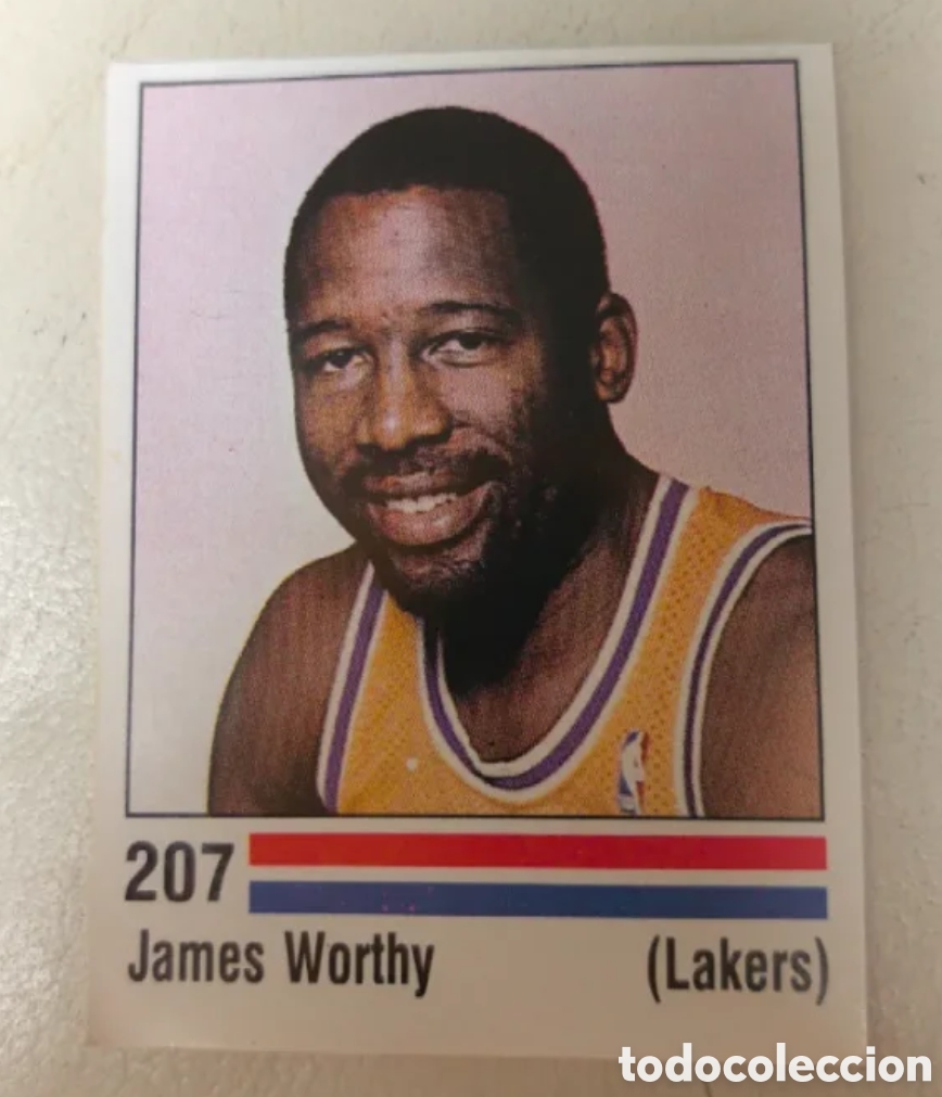 Coleccionismo cromos antiguos: Cromo Panini NBA 89 James Worthy Lakers 207