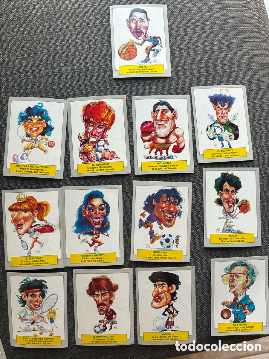Coleccionismo cromos antiguos: Cromos deportistas coleccion