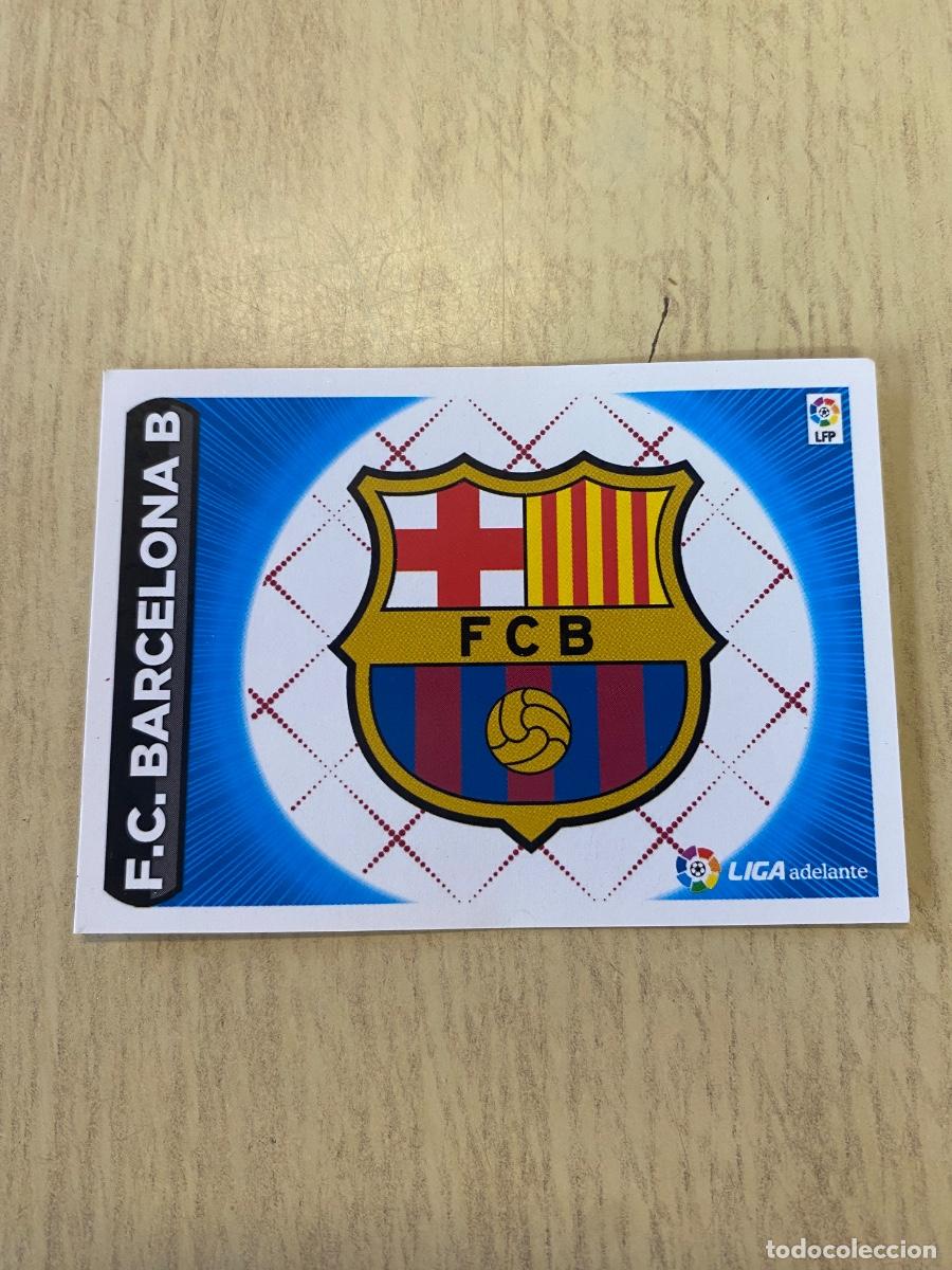 Coleccionismo cromos antiguos: Cromos sin pegar liga BBVA 2014-15 escudos F.CBarcelona B