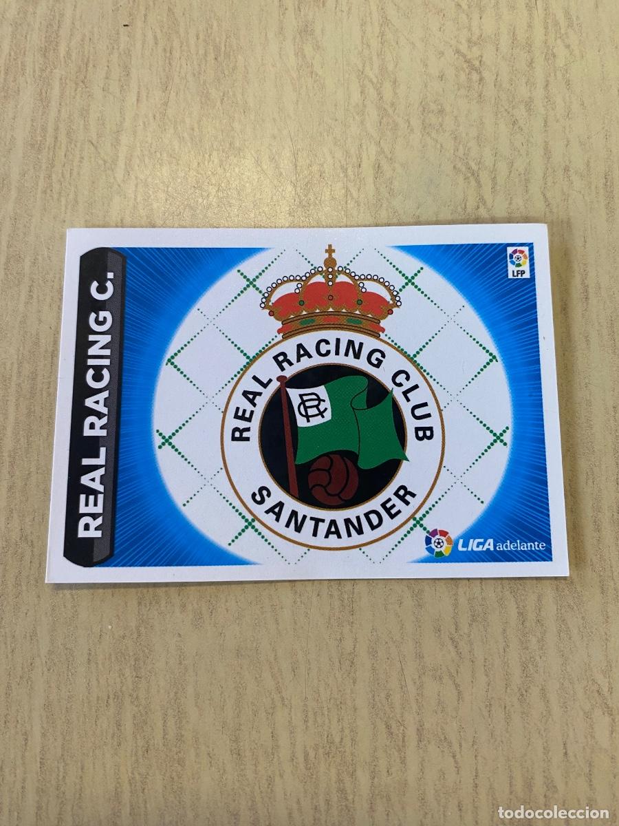 Coleccionismo cromos antiguos: Cromos sin pegar liga BBVA 2014-15 escudos Racing de Santander