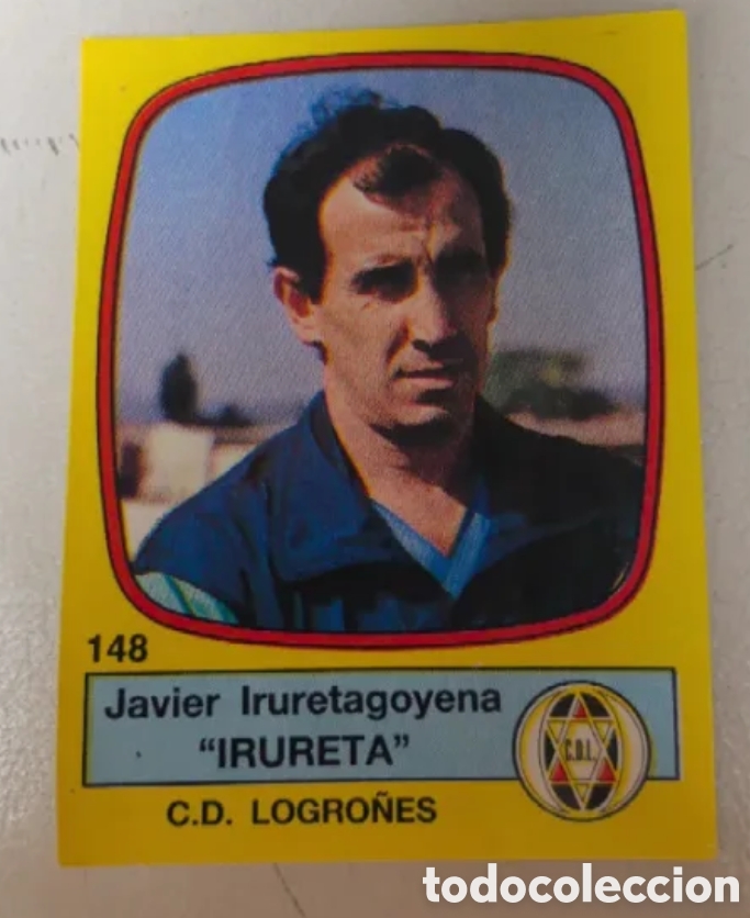 Coleccionismo cromos antiguos: Cromo Javier Iruretagoyena IRURETA Logro&ntilde;es