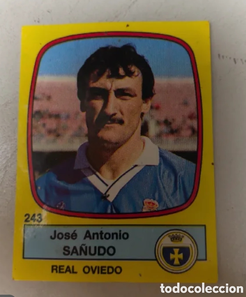Coleccionismo cromos antiguos: Cromo Jos&eacute; Antonio Sa&ntilde;udo Real Oviedo