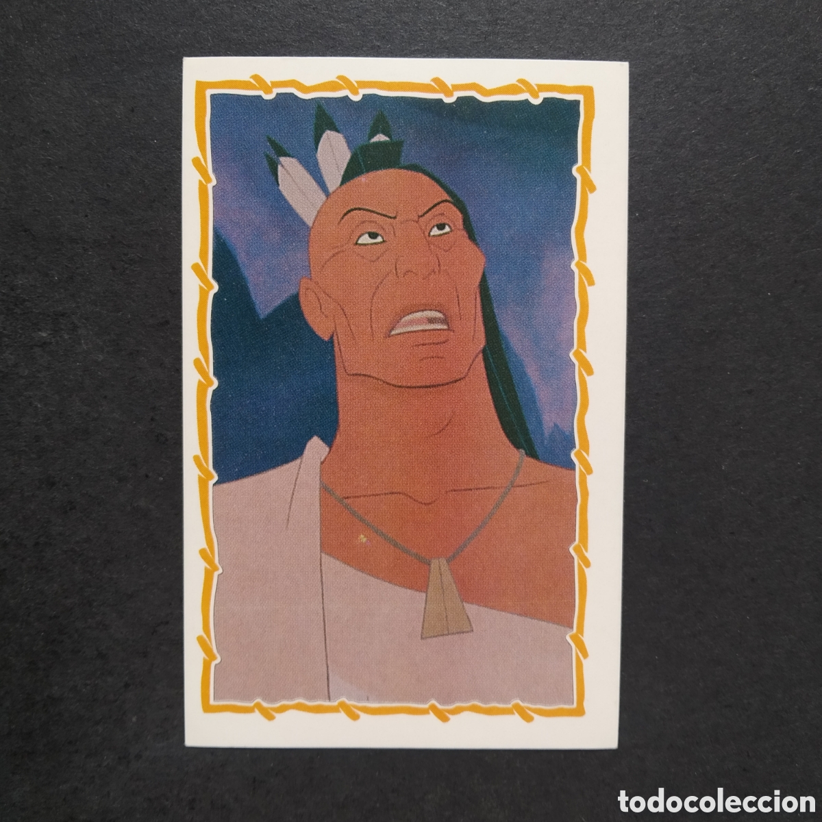 Coleccionismo cromos antiguos: CROMO - N&ordm; 076 - POCAHONTAS - PANINI - A&Ntilde;O 1996