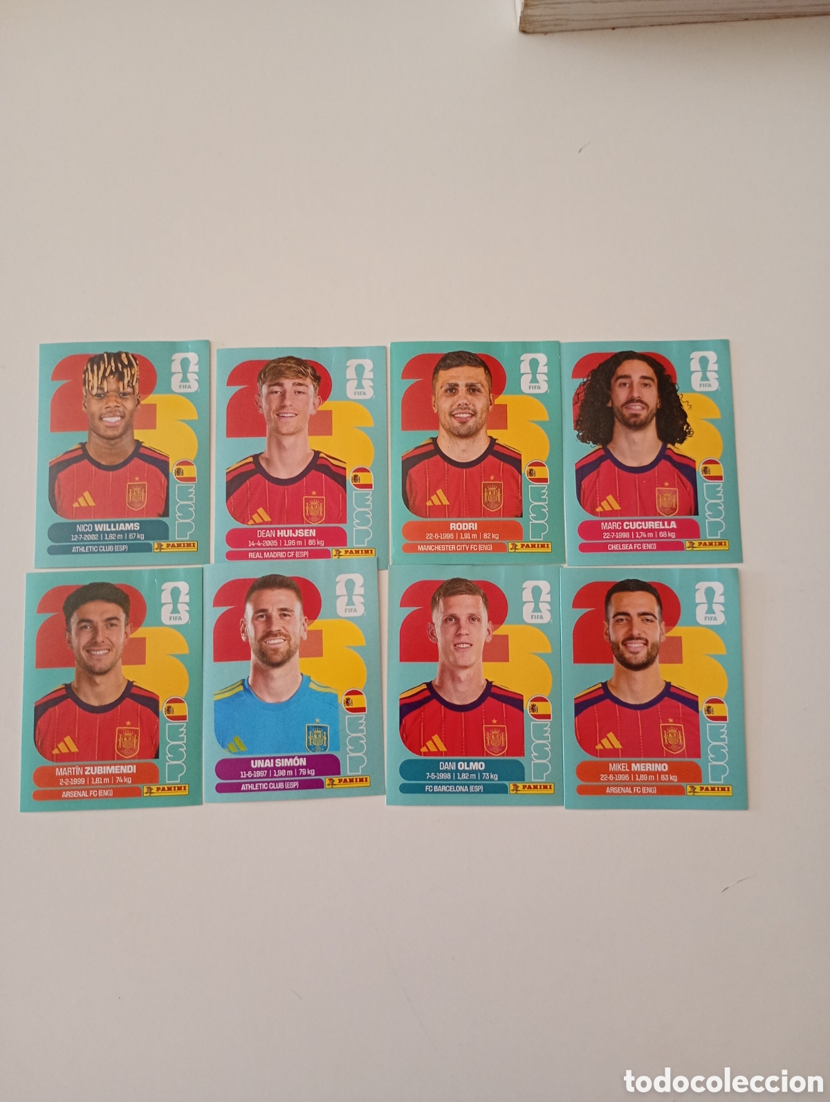 Coleccionismo cromos antiguos: lote cromos Espa&ntilde;a mundial 2026 panini