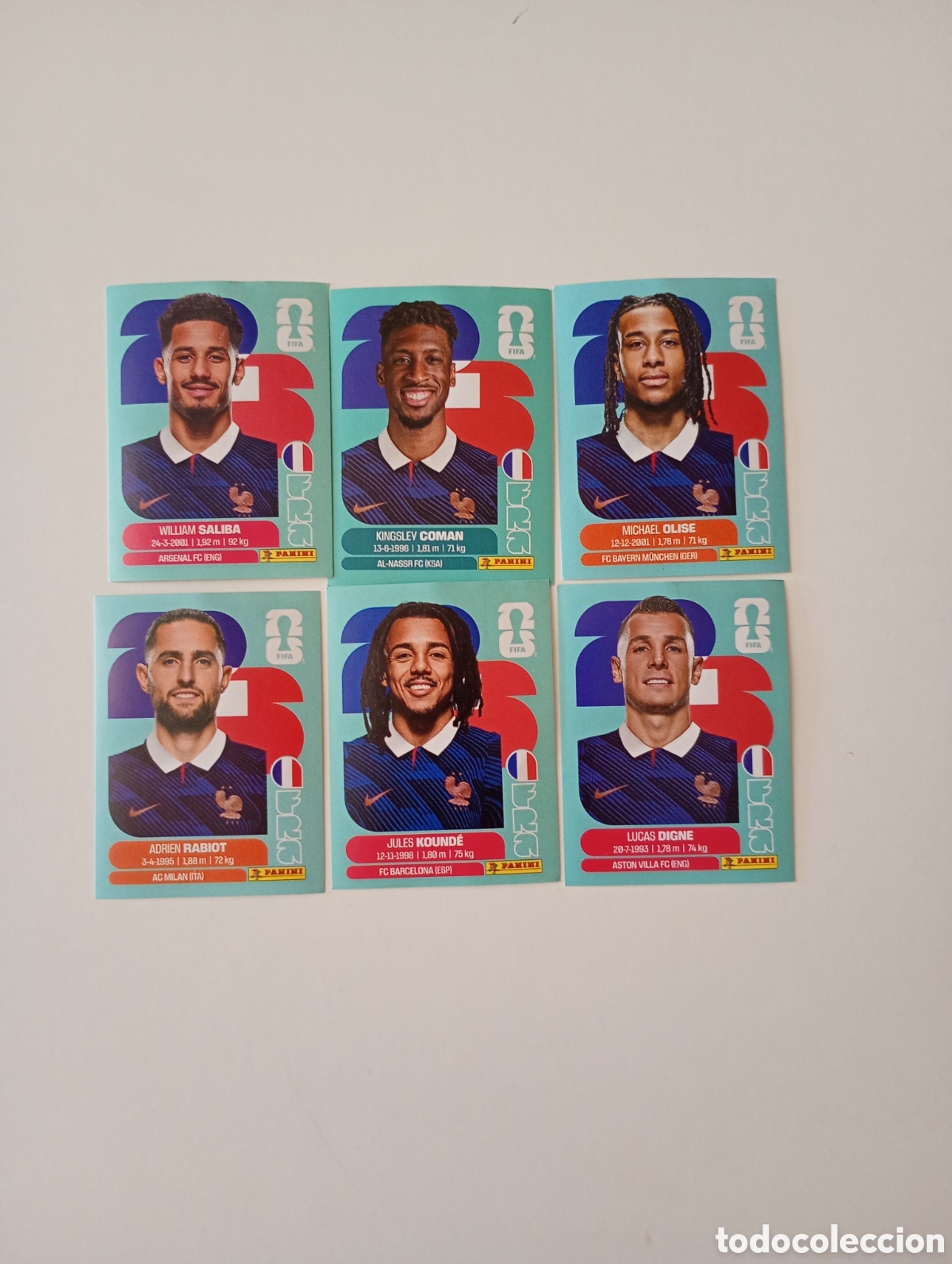 Coleccionismo cromos antiguos: lote cromos Francia mundial usa 2026 panini