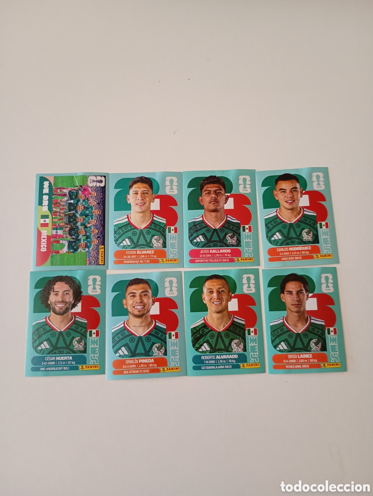 Coleccionismo cromos antiguos: lote cromos M&eacute;xico mundial usa 2026 panini