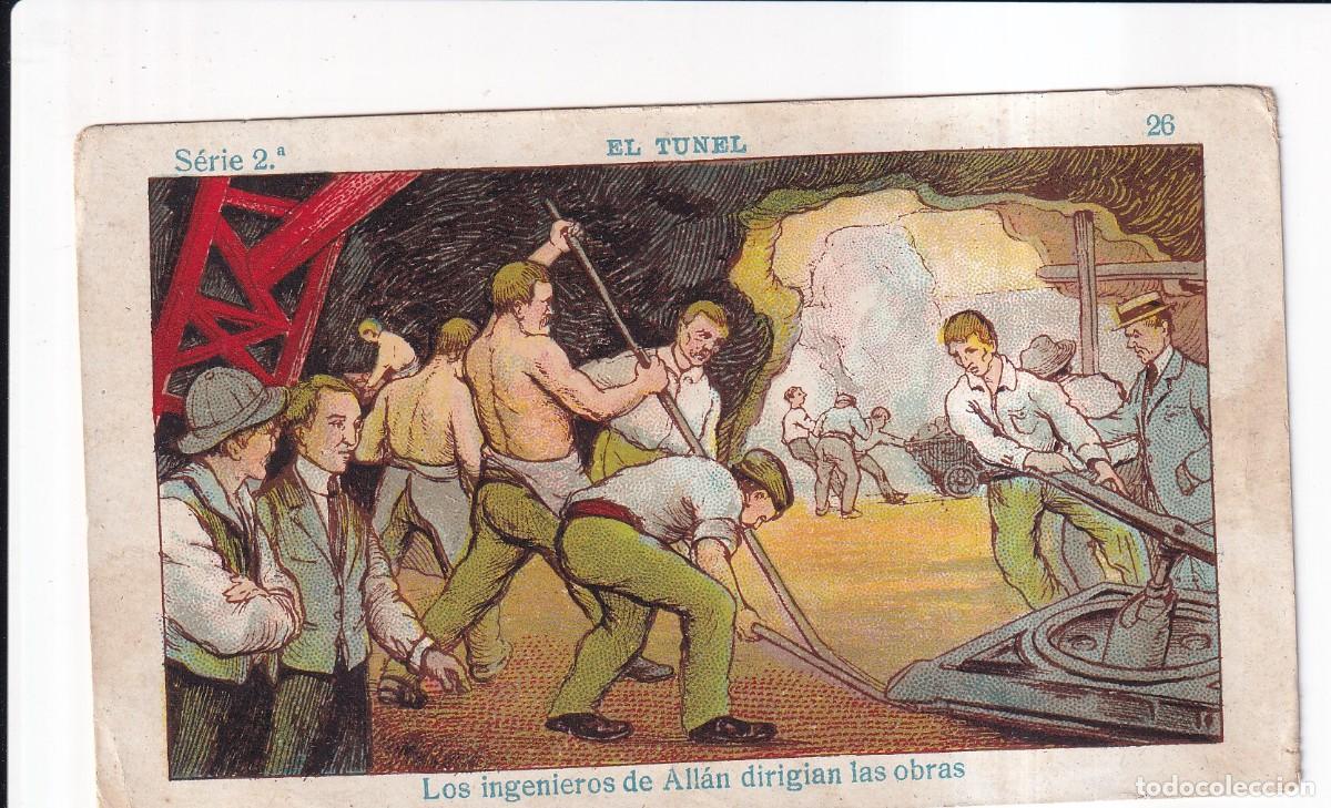 Coleccionismo cromos antiguos: EL TUNEL : SERIE 2&ordm; .- NUMERO 26 .- CHOCOLATE AMATLER
