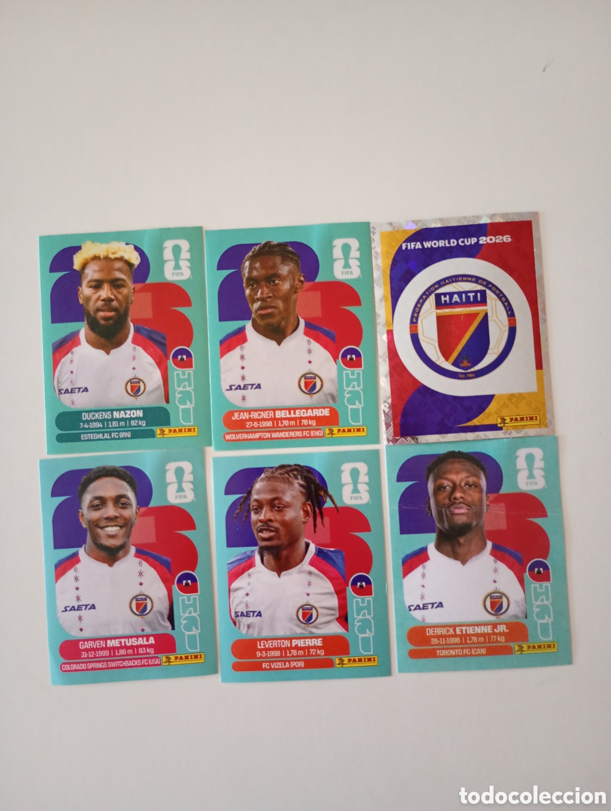Coleccionismo cromos antiguos: lote cromos Hait&iacute; mundial usa 2026 panini