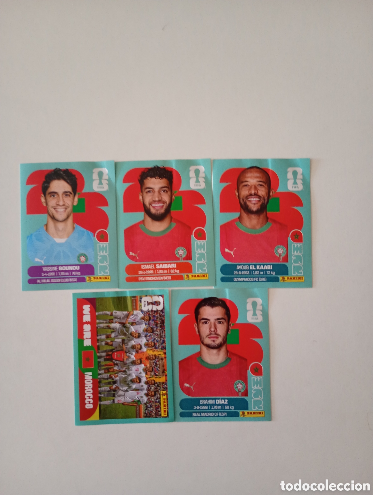 Coleccionismo cromos antiguos: lote cromos marruecos mundial usa 2026 panini