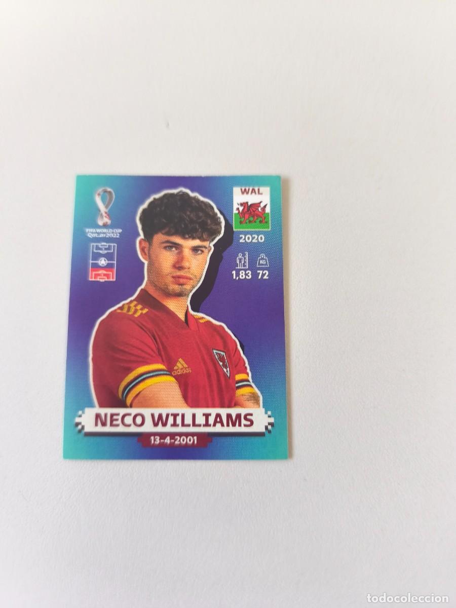 Coleccionismo cromos antiguos: MUNDIAL QATAR 2022 PANINI NECO WILLIAMS WAL 11 CMR2