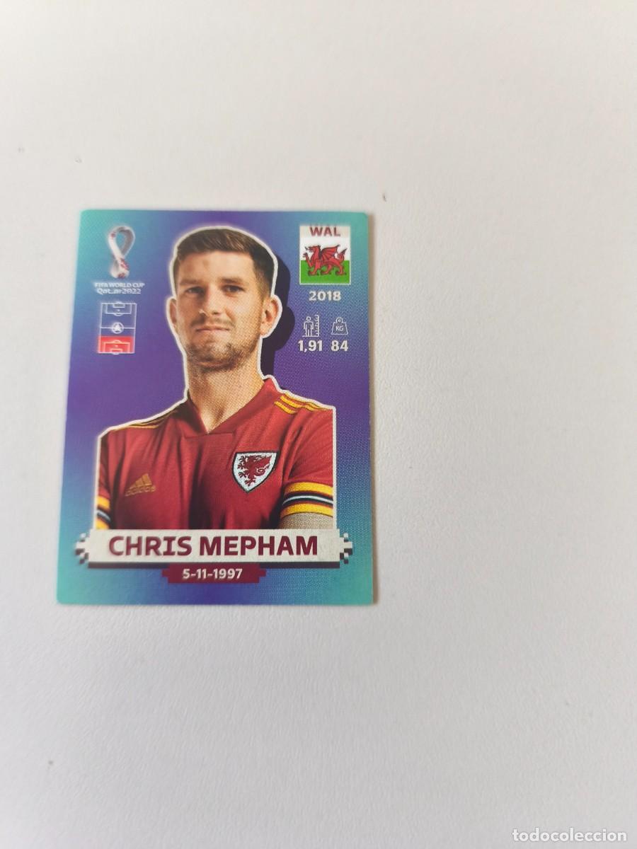 Coleccionismo cromos antiguos: MUNDIAL QATAR 2022 PANINI CHRIS MEPHAM WAL 8 CMR2