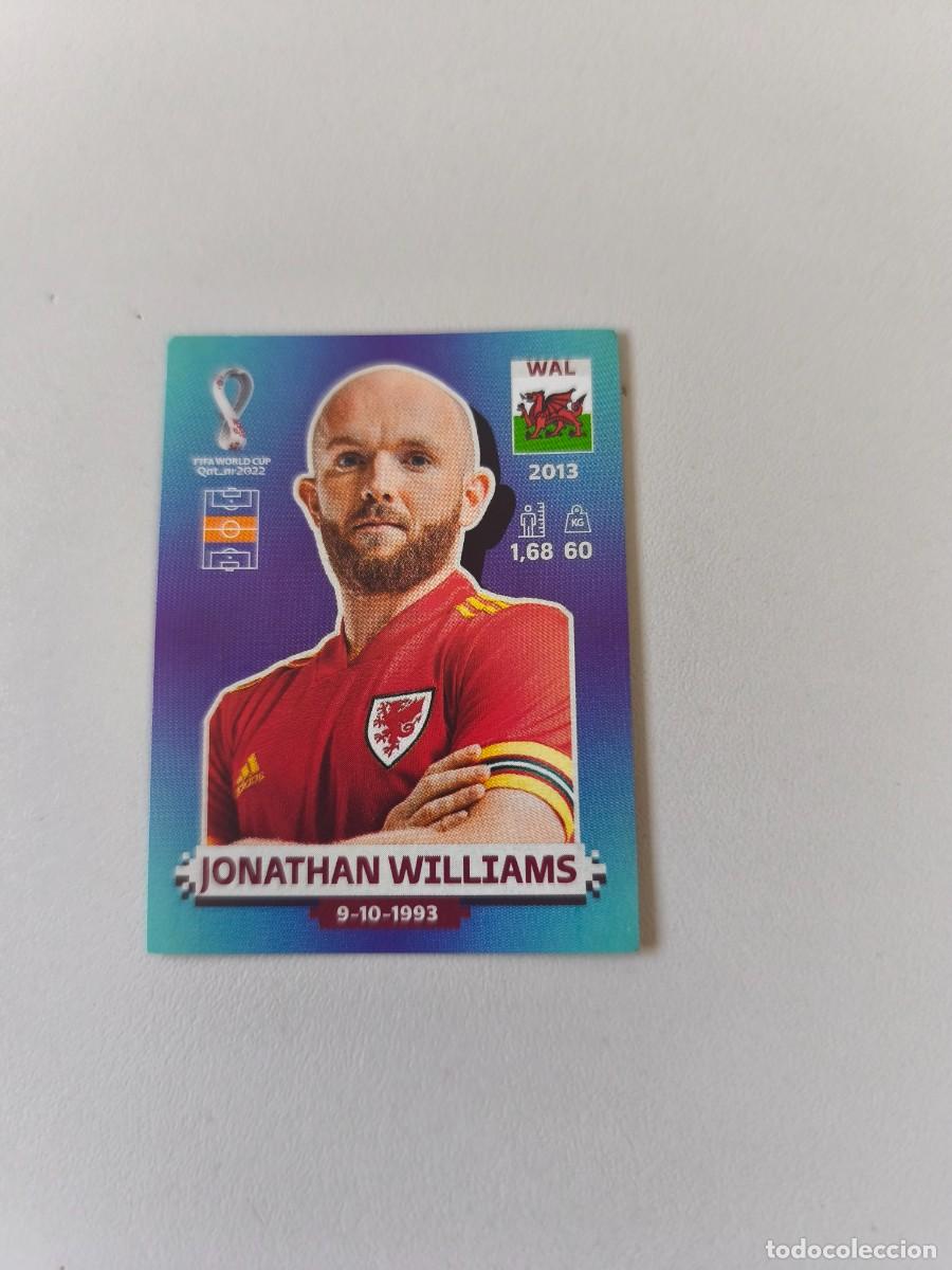 Coleccionismo cromos antiguos: MUNDIAL QATAR 2022 PANINI JONATHAN WILLIAMS WAL 15 CMR2