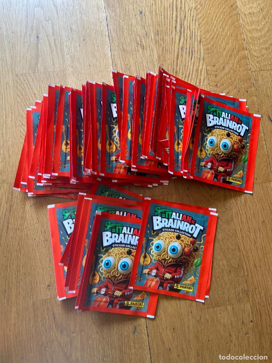 Coleccionismo cromos antiguos: Lote Skifidol Italian Brainrot