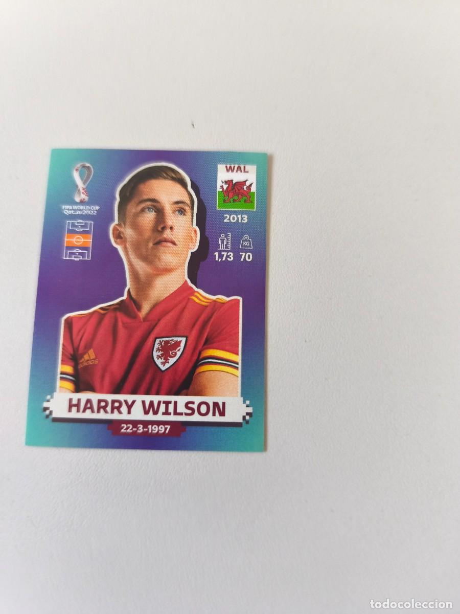 Coleccionismo cromos antiguos: MUNDIAL QATAR 2022 PANINI HARRY WILSON WAL 16 CMR2