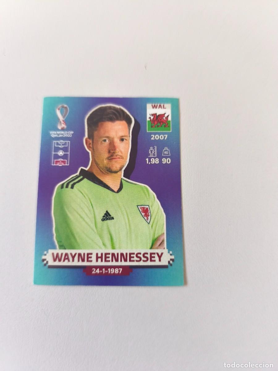 Coleccionismo cromos antiguos: MUNDIAL QATAR 2022 PANINI WAYNE HENNESSEY WAL 4 CMR2