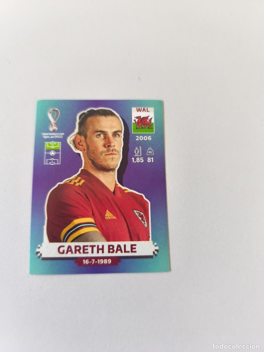 Coleccionismo cromos antiguos: MUNDIAL QATAR 2022 PANINI GARETH BALE WAL 17 CMR2