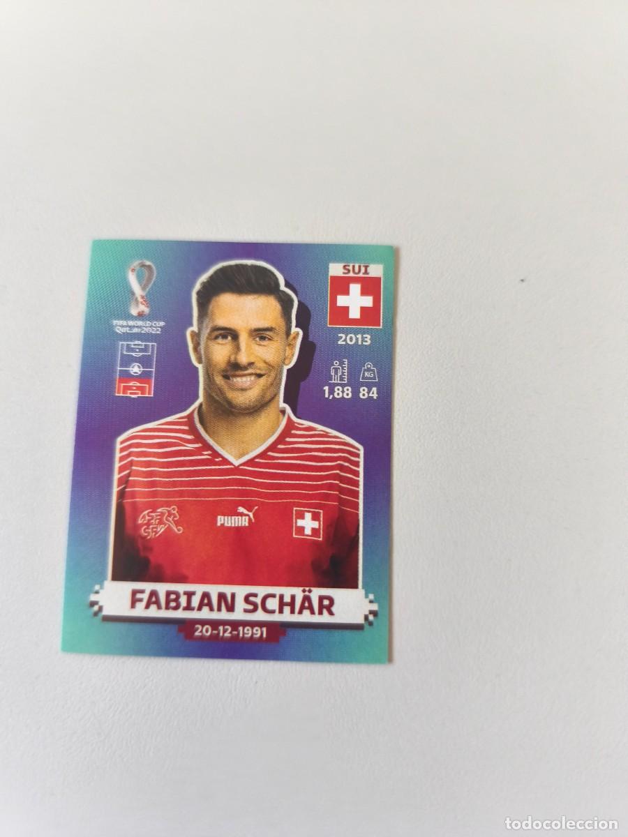Coleccionismo cromos antiguos: MUNDIAL QATAR 2022 PANINI FABIAN SCHAR SUI 9 CMR2