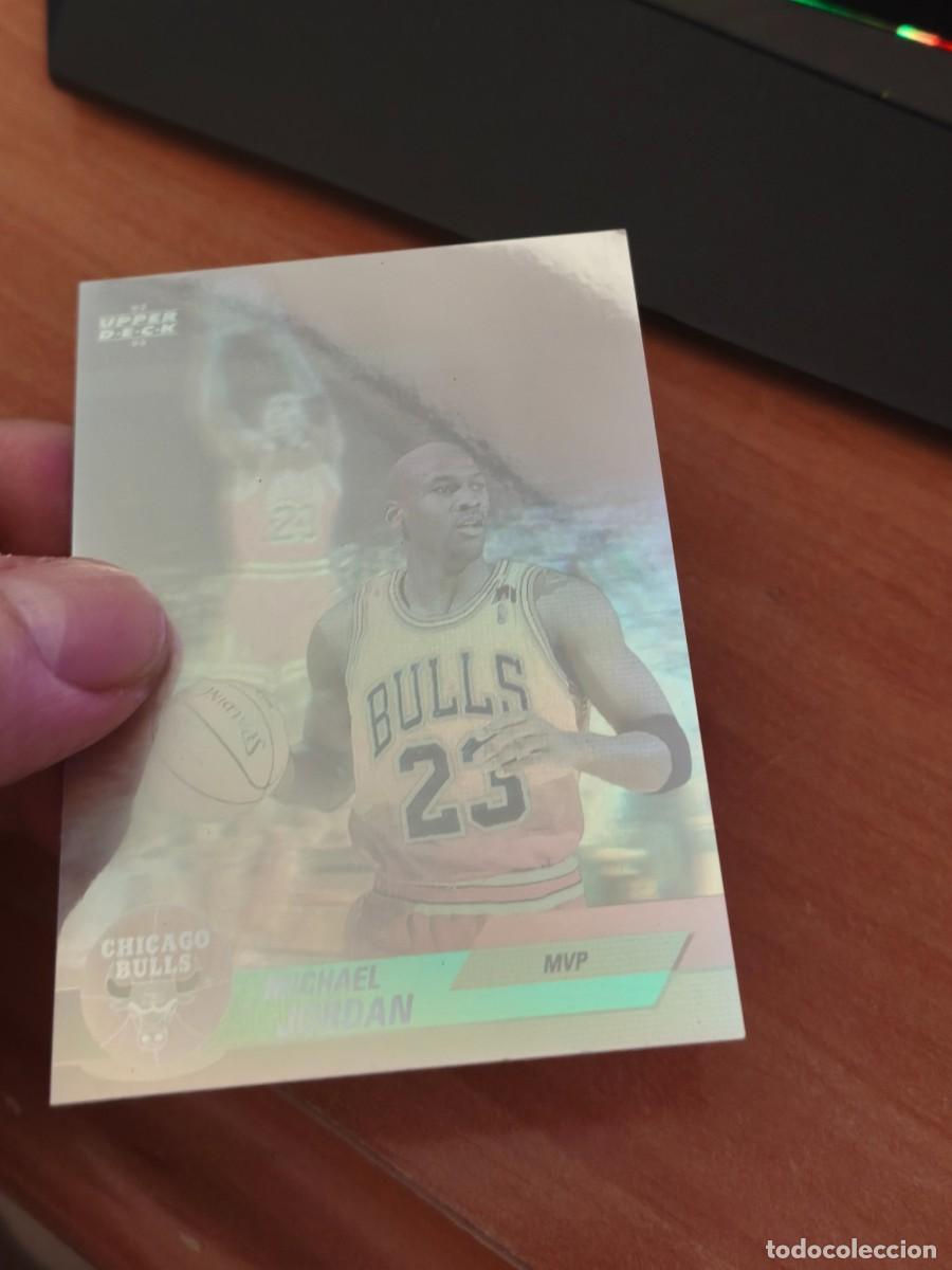 Coleccionismo cromos antiguos: michael jordan, Upper Deck Collector's 92 holograma