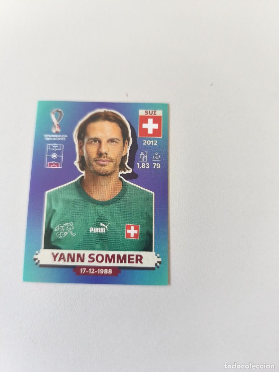 Coleccionismo cromos antiguos: MUNDIAL QATAR 2022 PANINI YANN SOMMER SUI 3 CMR2