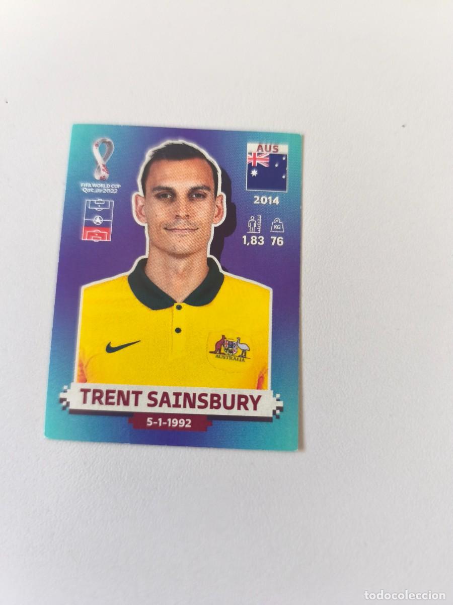 Coleccionismo cromos antiguos: MUNDIAL QATAR 2022 PANINI TRENT SAINSBURY AUS 9 CMR2