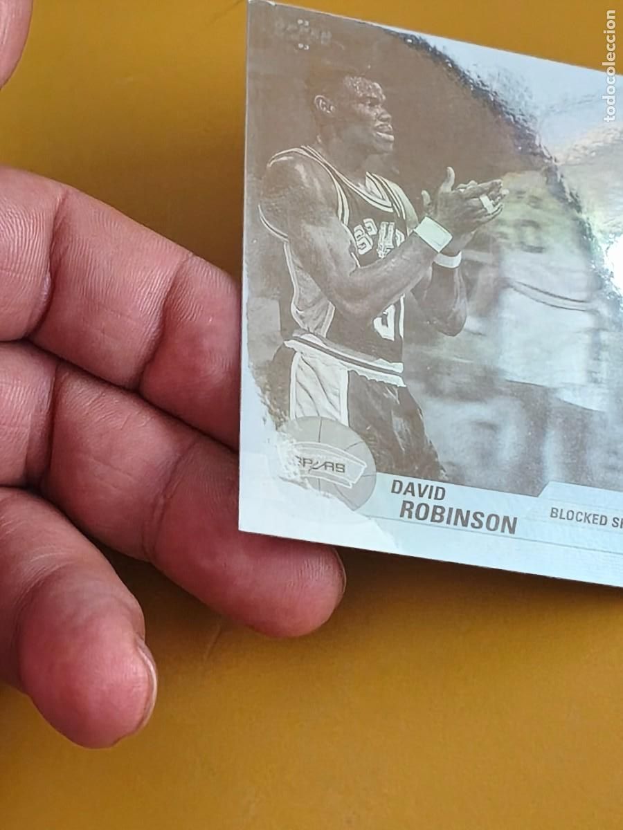 Coleccionismo cromos antiguos: david robinson, Upper Deck Collector's holograma 1992