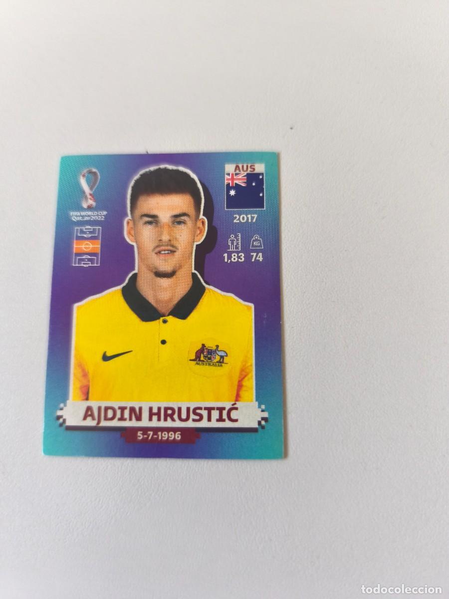 Coleccionismo cromos antiguos: MUNDIAL QATAR 2022 PANINI HRUSTIC AUS 11 CMR2