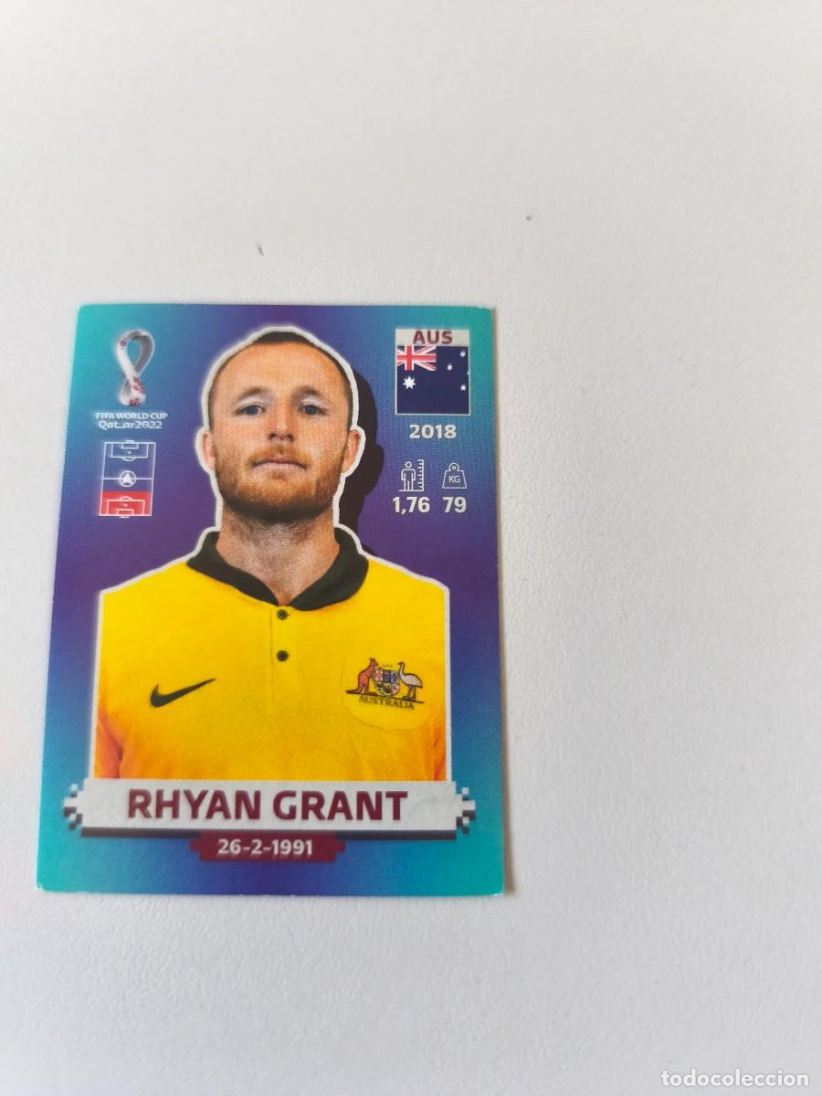 Coleccionismo cromos antiguos: MUNDIAL QATAR 2022 PANINI GRANT AUS 7 CMR2