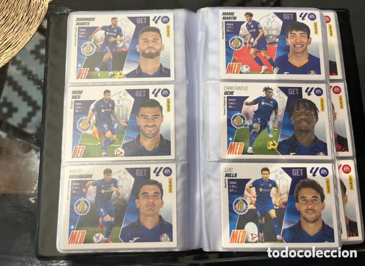 Coleccionismo cromos antiguos: GETAFE LOTE EQUIPO LIGA ESTE EDICIONES ESTE 2025 2026 25 26 PANINI