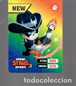 Coleccionismo cromos antiguos: CROMO DE NERGYS Y PANINI AUTO BATTLE TIEN SHINHAN, BRAWL STARS HER0S N&ordm; 3