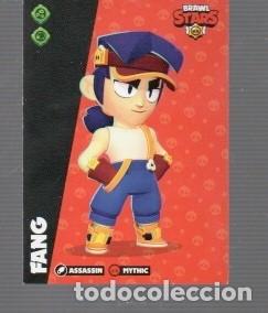 Coleccionismo cromos antiguos: CROMO DE BRAWL STAWL EDITOR PANINI. FANG