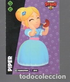 Coleccionismo cromos antiguos: CROMO DE BRAWL STAWL EDITOR PANINI. PIPER