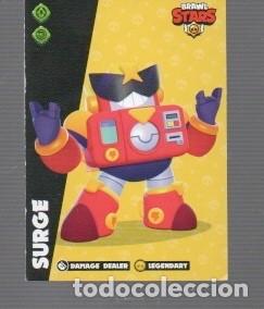 Coleccionismo cromos antiguos: CROMO DE BRAWL STAWL EDITOR PANINI. SURGE