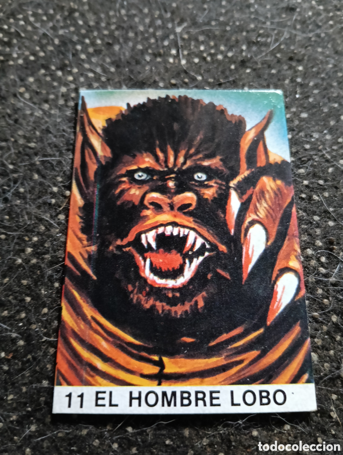 Coleccionismo cromos antiguos: CROMO S&Uacute;PER MONSTRUOS - N&Uacute;MERO 11 EL HOMBRE LOBO