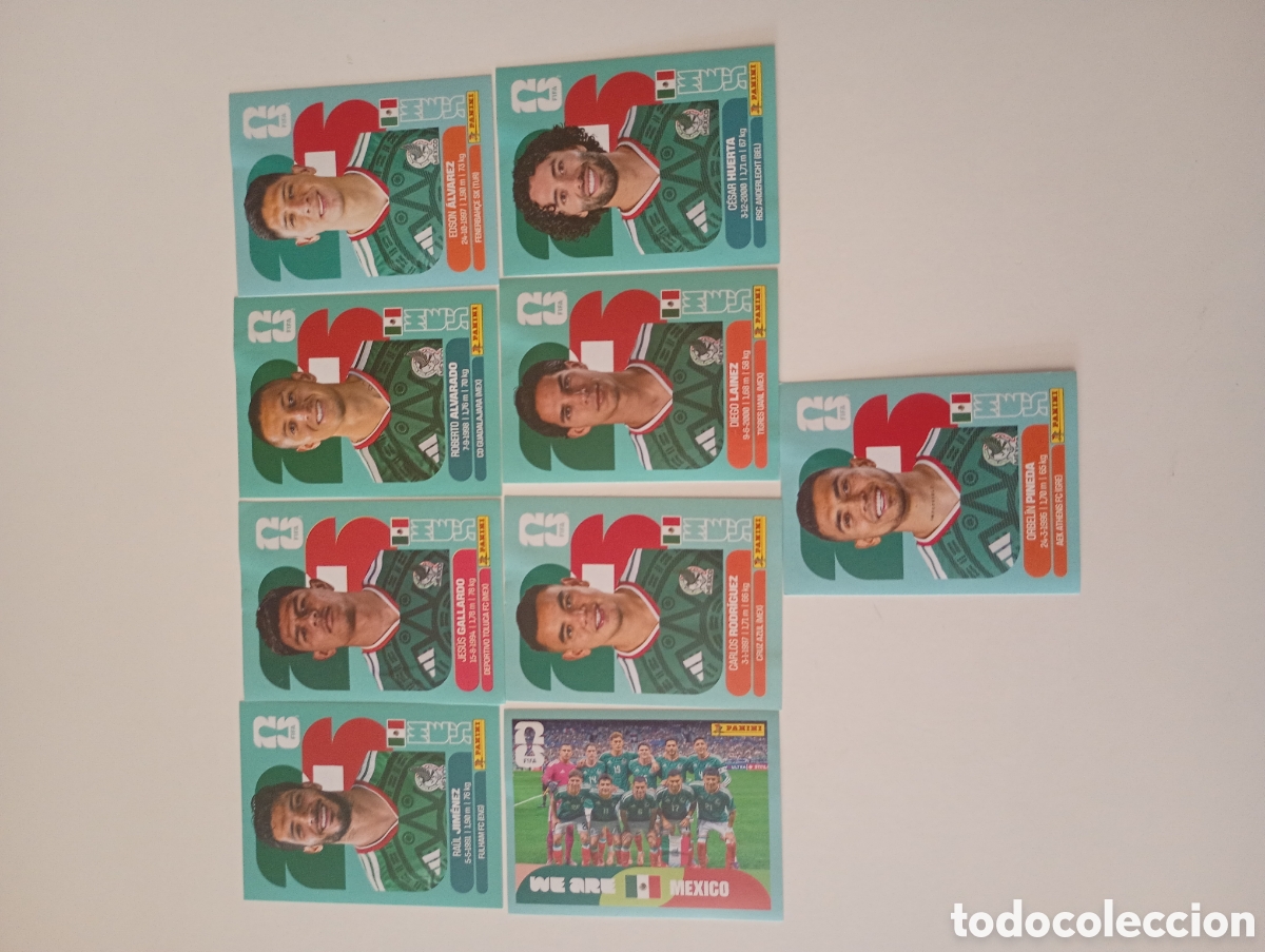 Colecionismo Cromos antigos: lote cromos M&eacute;xico mundial usa 2026 panini