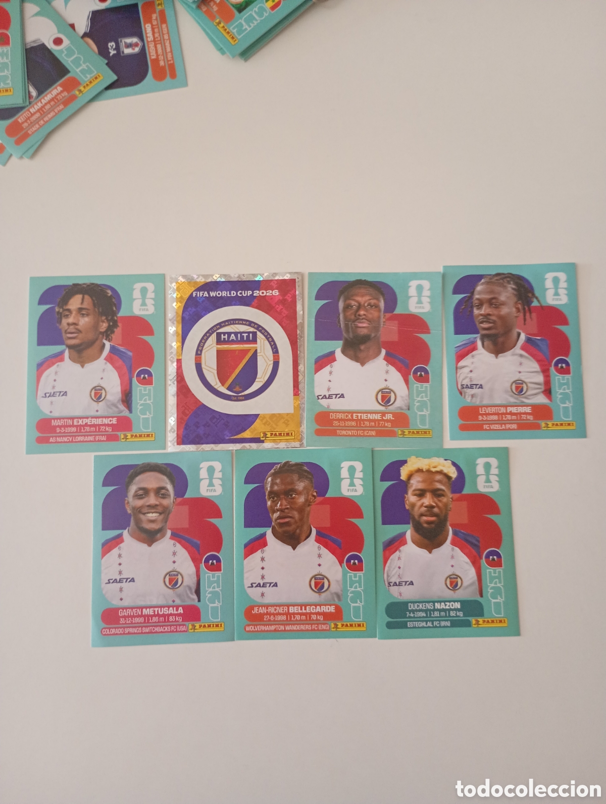 Collezionismo Figurine antiche: lote cromos Hait&iacute; mundial usa 2026 panini