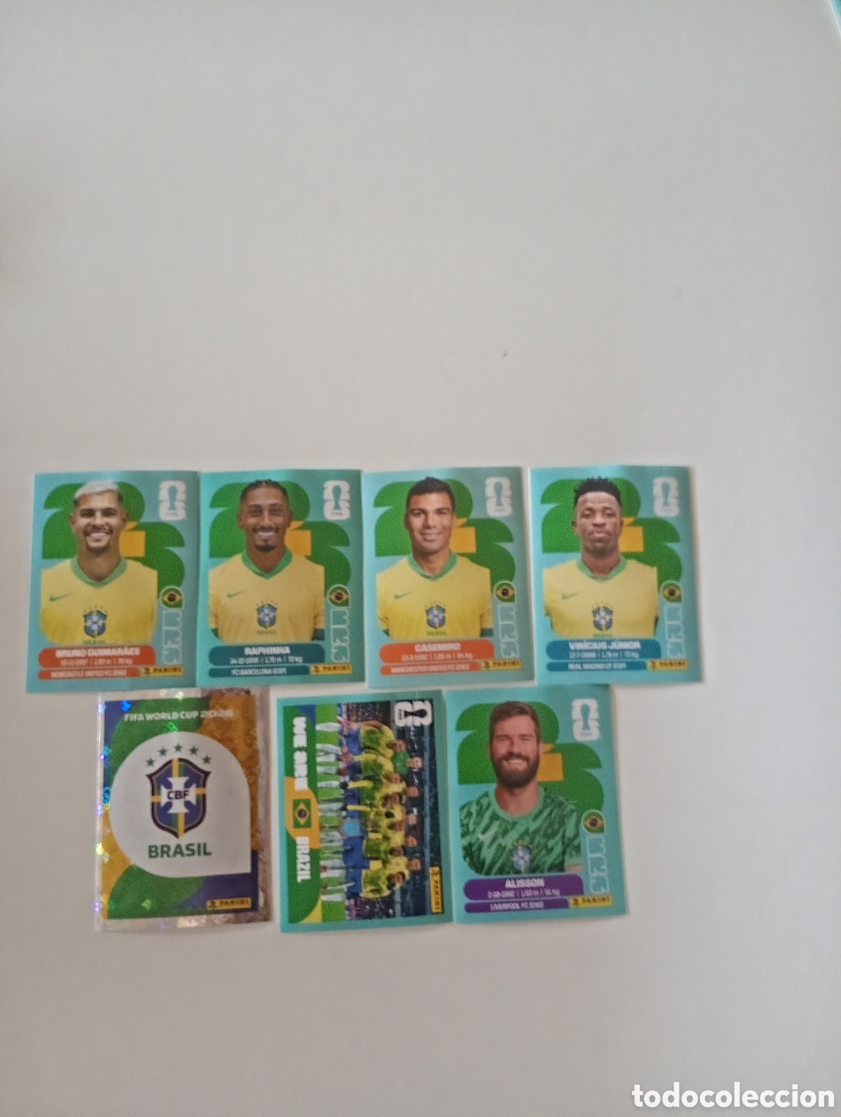 Coleccionismo cromos antiguos: lote cromos brasil mundial usa 2026 panini