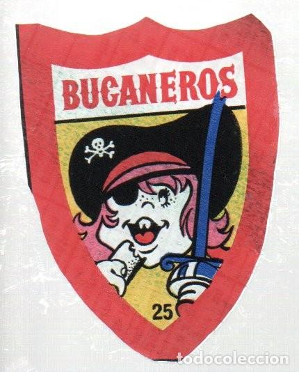 Coleccionismo cromos antiguos: ANTIGUO CROMO BIMBO SUPER EMBLEMAS N&ordm; 25 - BUCANEROS. NUEVO, SIN PEGAR.