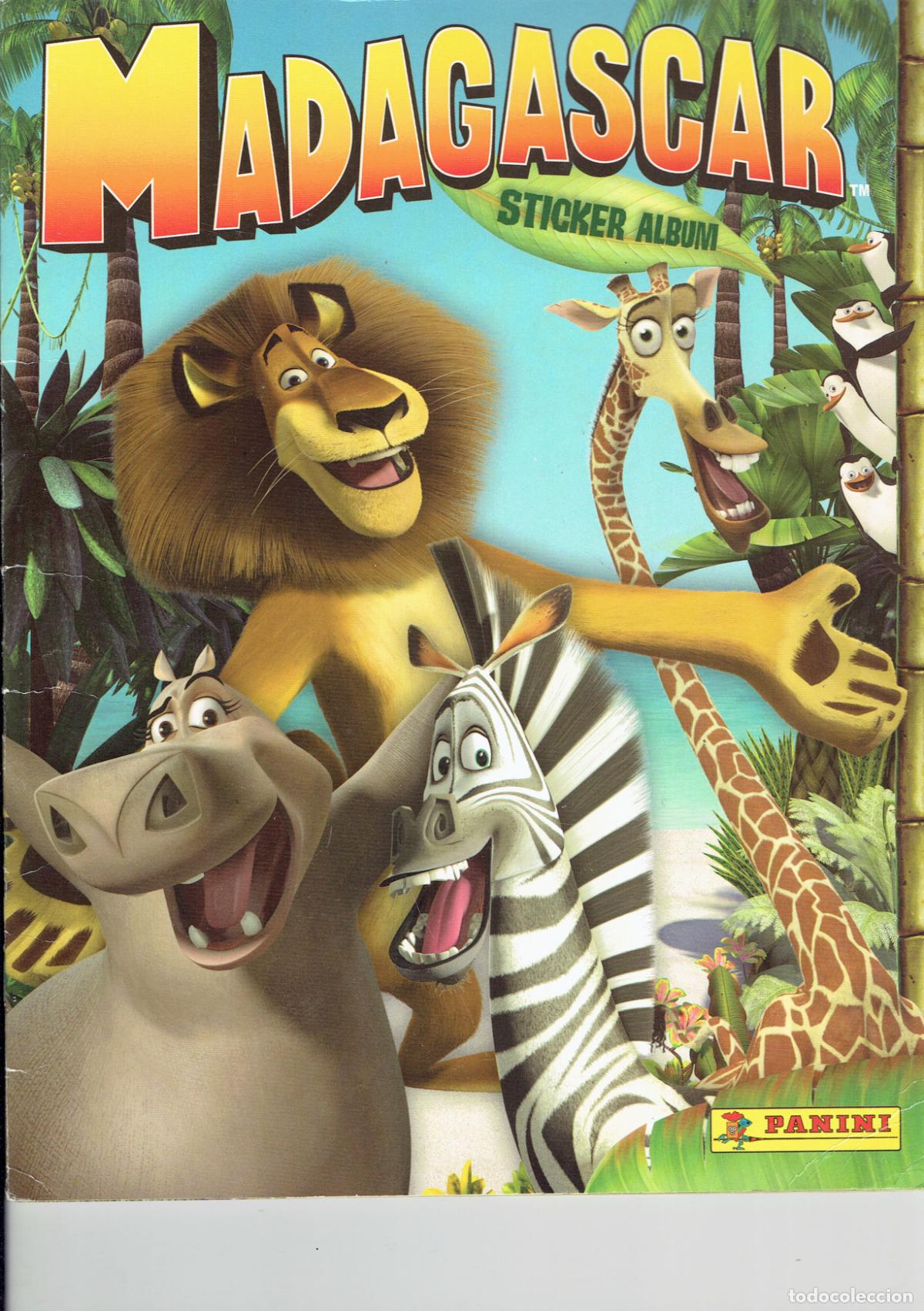 Coleccionismo cromos antiguos: PIDE TUS FALTAS * MADAGASCAR * (PANINI ) NUNCA PEGADOS