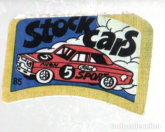 Coleccionismo cromos antiguos: ANTIGUO CROMO BIMBO SUPER EMBLEMAS N&ordm; 85 - STOCK CARS. NUEVO, SIN PEGAR.