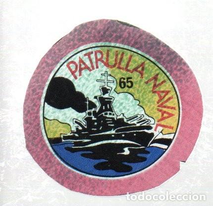 Coleccionismo cromos antiguos: ANTIGUO CROMO BIMBO SUPER EMBLEMAS - N&ordm; 65 - PATRULLA NAVAL. NUEVO, SIN PEGAR.