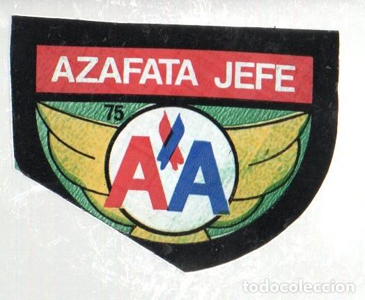 Coleccionismo cromos antiguos: ANTIGUO CROMO BIMBO SUPER EMBLEMAS - N&ordm; 75 - AZAFATA JEFE. NUEVO, SIN PEGAR.