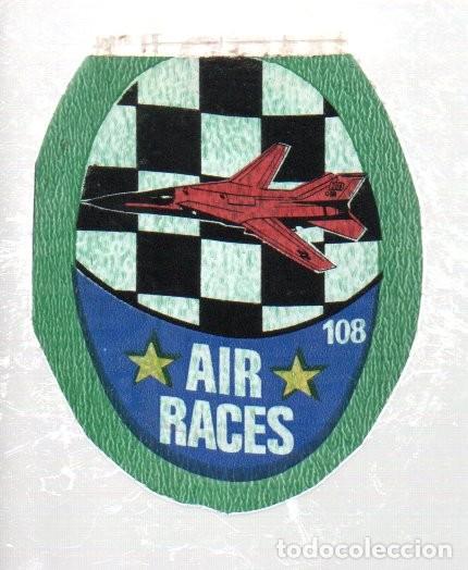 Coleccionismo cromos antiguos: ANTIGUO CROMO BIMBO SUPER EMBLEMAS - N&ordm; 108 - AIR RACES. NUEVO, SIN PEGAR.