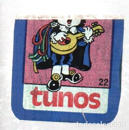 Coleccionismo cromos antiguos: ANTIGUO CROMO BIMBO SUPER EMBLEMAS - N&ordm; 22 - TUNOS. NUEVO, SIN PEGAR.