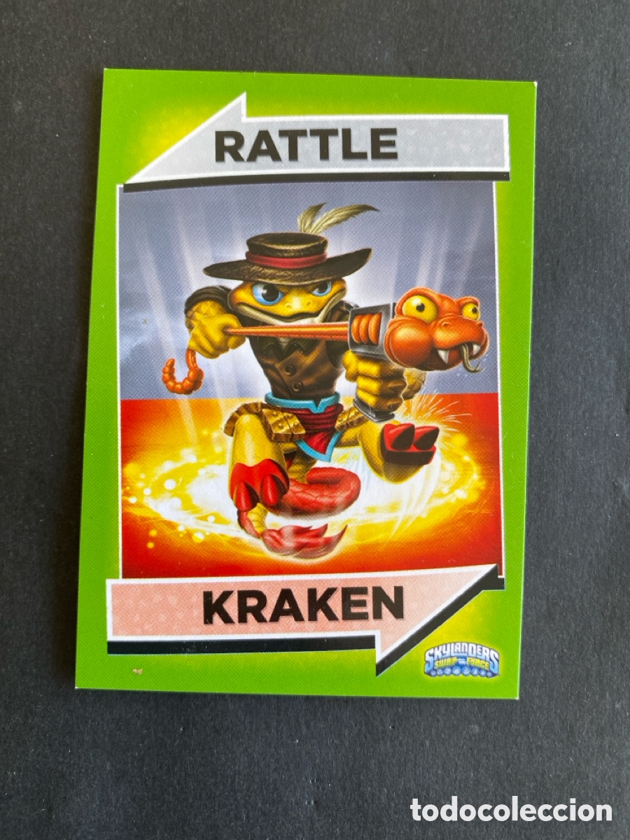 Coleccionismo cromos antiguos: Cromo Skylanders Swap Force N* 105