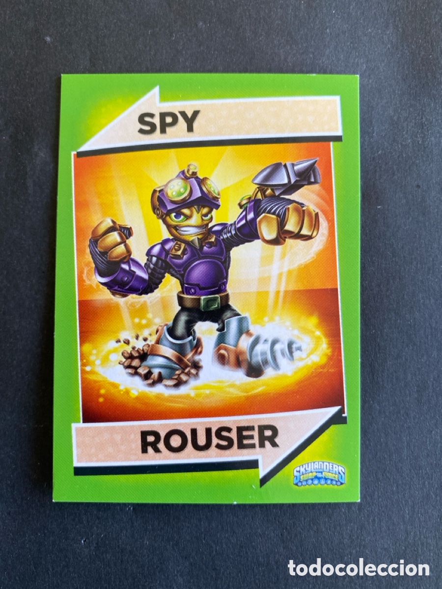 Coleccionismo cromos antiguos: Crom&oacute; Skylanders Swap Force N*162
