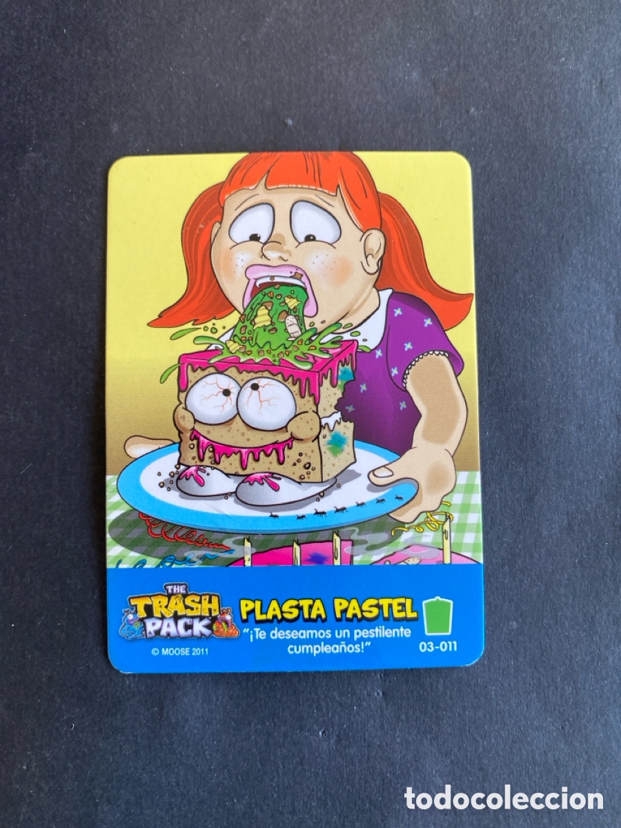 Coleccionismo cromos antiguos: Cromo The Trash Pack